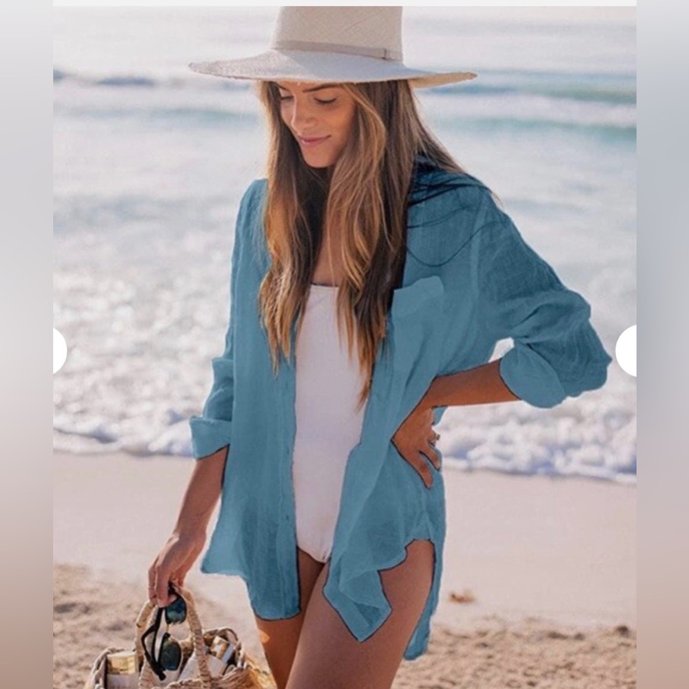 Zoye Chen Cover Up Shirt